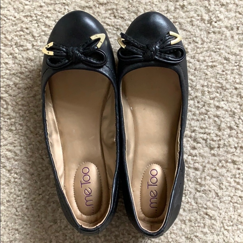 ME TOO Black flats